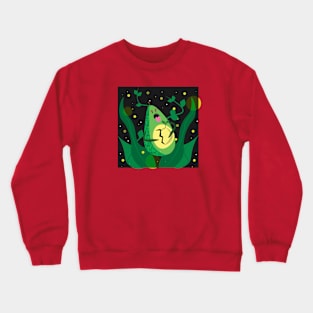 Hatching Avocado Crewneck Sweatshirt